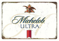 Michelob Ultra Beer Vintage Novelty Metal Sign 12