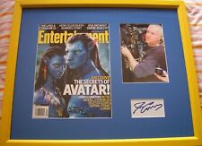 James Cameron autograph matted framed Avatar movie magazine cover 5x7 photo JSA picture