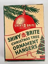 Vintage Box of Shiny Brite Christmas Ornament Hangers 1960’s picture