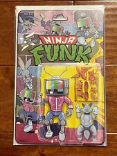 Ninja Funk #1 2022 NM Whatnot TMNT Action Figure Homage Variant Cover Turtles picture