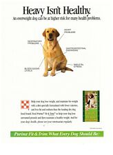 Purina Heavy Isnt Healthy Dog Nutrition 1994 Vintage Print Advertisement picture