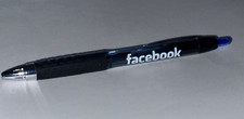 Facebook Social Network Ink Pen Office Headquarters Uni-Ball Signo 207 Blue picture