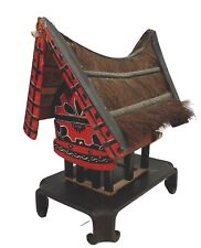 Indonesian Tongkonan Toraja House Wood Traditional Home Hand Crafted Home Decor picture