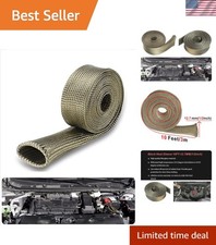 Heat Shield Sleeve Fuel Line Heat Shield Auto Hose Spark Plug Wire Cover Protect picture