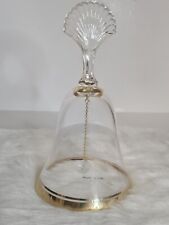 Gorgeous 1982 Danbury Mint Bell Vintage Lead Crystal 18k Gold With Papers New  picture