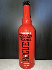 ROGUE Double Chocolate Stout EMPTY Beer Glass BTL w/Cap 750ml picture