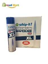 Pack of 12 Whip-It Premium Butane XL 540ml Virtually Zero Impurities picture