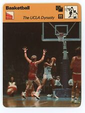 UCLA Dynasty - Basketball   Sportscasters Card- LAMINATED  picture