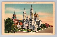 Lackawanna NY-New York, Our Lady Of Victory, Antique, Vintage Souvenir Postcard picture
