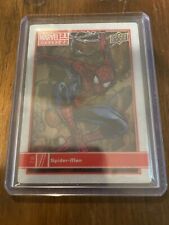 Upper Deck Marvel Annual 21-2022 Spider Man Crystal Clear 1/10 Alpha picture