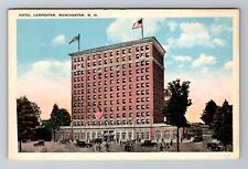 Manchester NH-New Hampshire, Hotel Carpenter, Advertising, Vintage Postcard picture