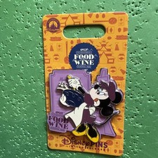 Disney Epcot Food And Wine Festival 2026 Minnie Mouse Pin LR New picture