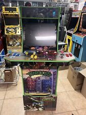 Arcade1Up Teenage Mutant Ninja Turtles Arcade Cabinet Machine with Riser picture