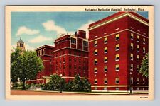 Rochester MN-Minnesota, Rochester Methodist Hospital, Vintage Postcard picture