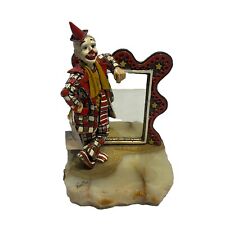 VERY RARE RON LEE Clown With Mirror 1986 Signed And Dated 24K Gold Plated HUGE picture