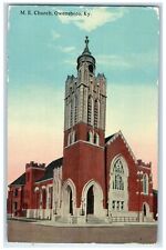 c1910s Methodist Episcopal Church Exterior Roadside Owensboro Kentucky Postcard picture