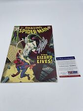 Stan Lee Autographed The Amazing Spider-Man Comic Book 76 September PSA/DNA COA picture