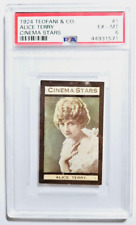 1924 TEOFANI & CO. CINEMA STARS #1 ALICE TERRY PSA 6 EX-MT picture