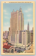 Postcard The New Waldorf Astoria Hotel, New York City picture