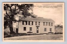Marblehead MA-Massachusetts, Brig, Birthplace Of Moll Pitcher, Vintage Postcard picture