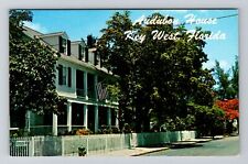 Key West, FL-Florida, Audubon House Antique, Vintage Souvenir Postcard picture