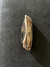 King Ranch Antler Folding Knife picture