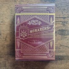 Monarchs Playing Cards New & Sealed Theory11 USPCC Monarch Deck Theory 11 Rare picture