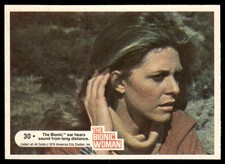 1976 Donruss Bionic Woman #30 The Bionic ear hears sound from long distance picture