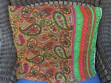 Vintage Fabric 1960s Psychadelic Paisley 1.25 yards picture