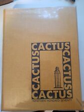 1970 University Of Texas UT FOOTBALL VIETNAM ERA  Austin -  Cactus Year Book picture