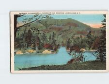 Postcard Entrance to Paradise Bay Lake George New York USA picture
