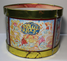 RARE OLD VINTAGE 1984 FRAGGLE ROCK DRUM JIM HENSON MUPPETS Gobo Mokey Boober Red picture
