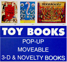 Jewish TOY POP UP Hebrew GUIDE Movable 3D BOOKS Novelty CATALOGUE Judaica ISRAEL picture