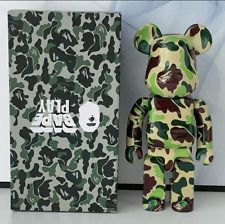 400%Bearbrick Green Camouflage Action Figure Art Ornament Toy Home decor Gift picture