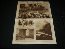 1915 AUGUST 8 NEW YORK TIMES PICTURE SECTION - BATTLESHIP CONNECTICUT - NP 5488 picture