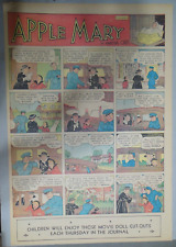 Apple Mary Sunday Page by Martha Orr from 7/7/1935 Size Full Page 15 x 22 inch picture