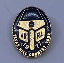 ARRA 1977  Texas Hill Country Tour Lapel Hat Pin VTG picture