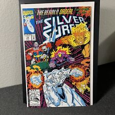 Silver Surfer #74 1992 Co-Starring App Nova & Firelord Marvel Comic Book picture