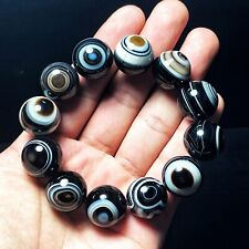 TOP 127G Natural Gobi Agate Eyes Agate Bracelet Crystal Stone Healing  L986 picture