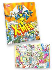 X-Men: Look and Find Book Marvel Comic Team Hard Cover Book Vintage 1992 USA  picture
