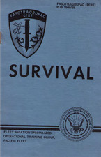 79 Page 1970s Navy Naval SERE COURSE Survival Orientation Manual on CD picture