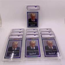 10 pcs/lot USA 45th President Donald Trump Mugshot Collect Paper Card In Case picture
