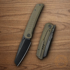 KB Knives Insomnia Folding Knife 3.5" Bohler M390 Steel Blade Titanium Handle picture