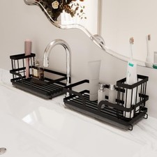 Sponge Holder for Kitchen Sink Caddy with Stone Drying Tray 2 PCS 21-10 2PCS picture