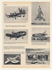1963 US Experimental VTOL Aircraft Photo Article picture