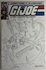G.I. Joe A Real American Hero 189 RI Larry Hama Sketch Variant IDW picture