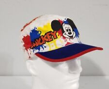 Vtg World on Ice Mickey Mouse hat Adjustable Cap 1980s picture