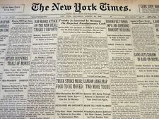 1936 AUGUST 29 NEW YORK TIMES - TROTSKY IS INTERNED BY NORWAY - NT 6725 picture