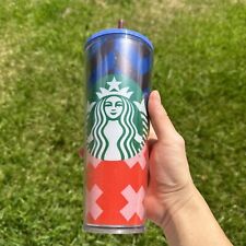 2021 STARBUCKS 24 oz Acrylic Cold Cup Tumbler BACK TO SCHOOL TARGET EXCLUSIVE picture