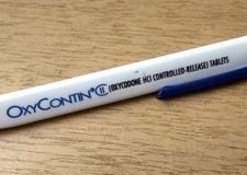 Oxytocin OxyContin OxyIR Pharmaceutical Drug Rep Ink Pen Oxycodon picture
